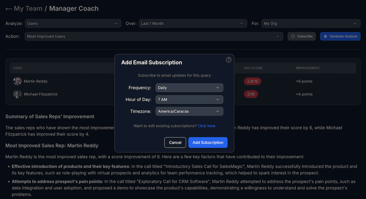 Product Updates: Empowering Sales with Advanced AI Coaching & Management