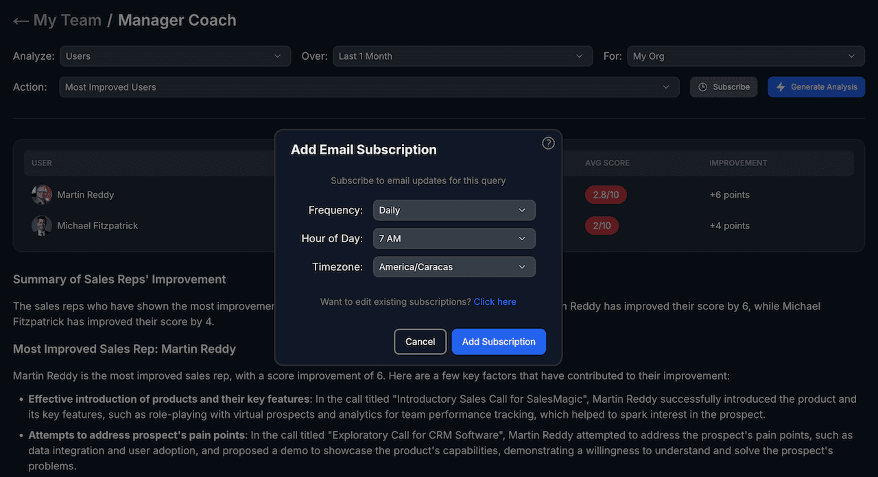 Product Updates: Empowering Sales with Advanced AI Coaching & Management
