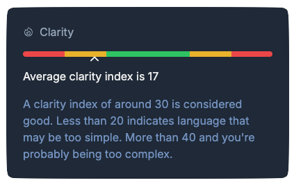 Clarity