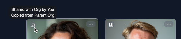 The Sharing menu